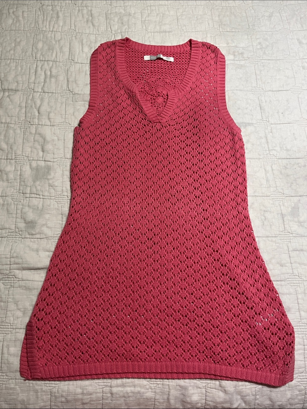 Athleta Loose Weave Sleeveless Top - Size L